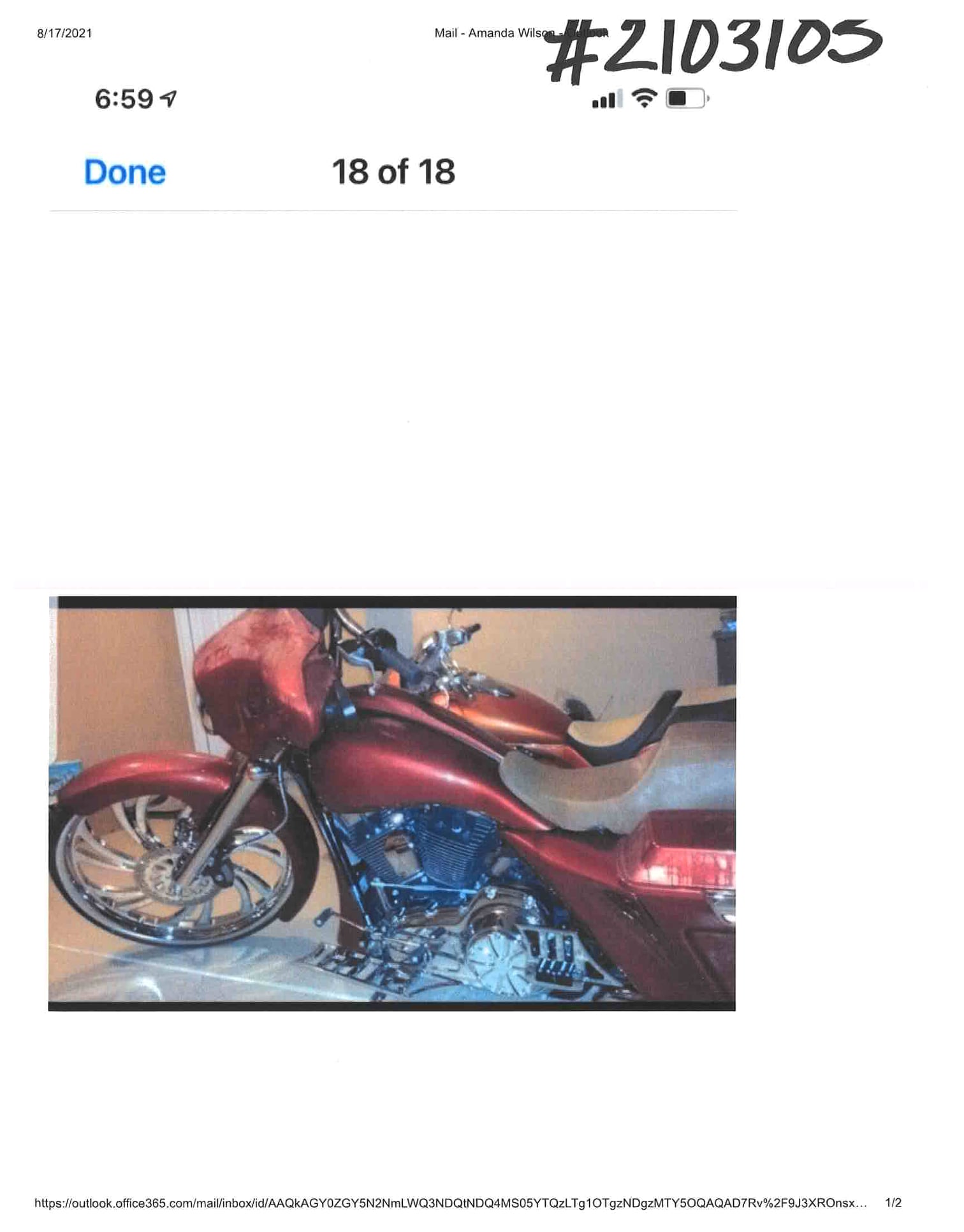 Police search for three motorcycles stolen during National Bikers Roundup
