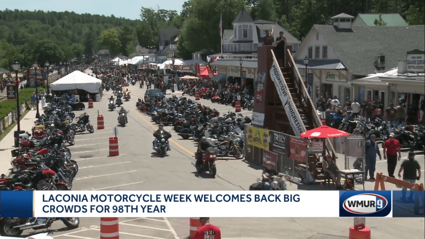 Laconia Motorcycle Week drew huge crowds