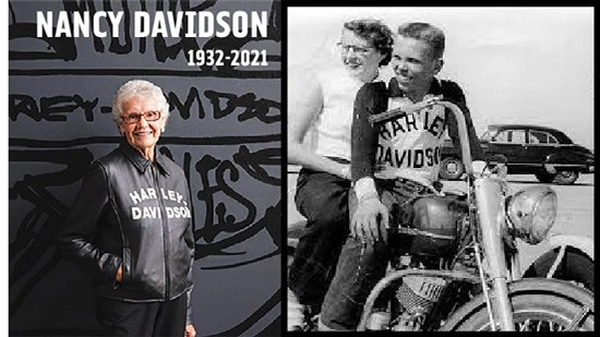 Nancy Davidson, "First Lady of motorcycling" dies of cancer at 89