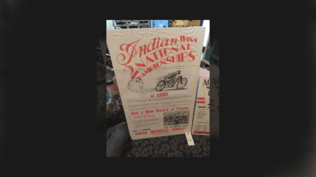 Huge Indian and Harley motorcycle "hoard" going up for auction in Vermont