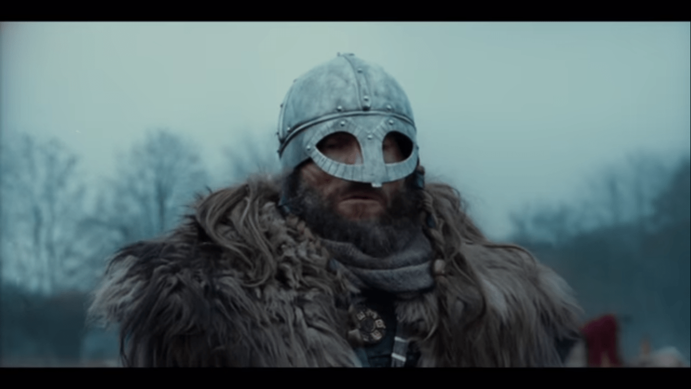 Wear a helmet, a good idea for vikings and bikers