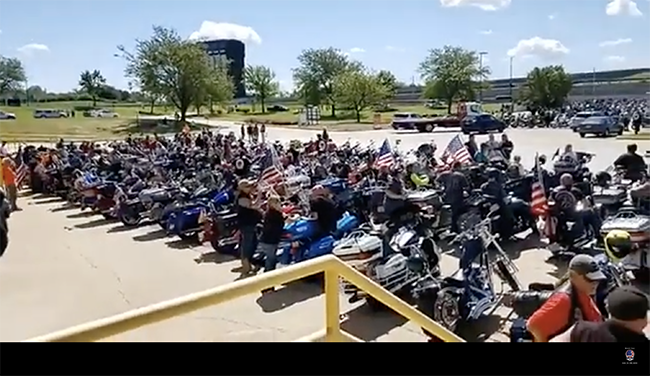 VIDEO: 13 killed in Afghanistan, thousands of bikers escort a Missouri hero home