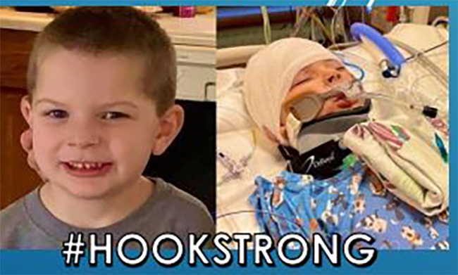 Boy hurt in freak lawnmower accident