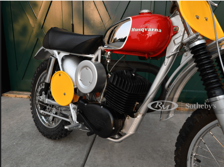 Steve McQueen's dirt bike could fetch a small fortune
