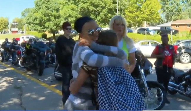 Bikers against bullies: Riders rally for bullied Iowa girl